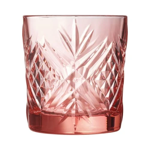 Luminarc 4 Verres à Eau Moderne 30cl Salzburg - Rose 3 Luminarc 4 Verres à Eau Moderne 30cl Salzburg - Rose