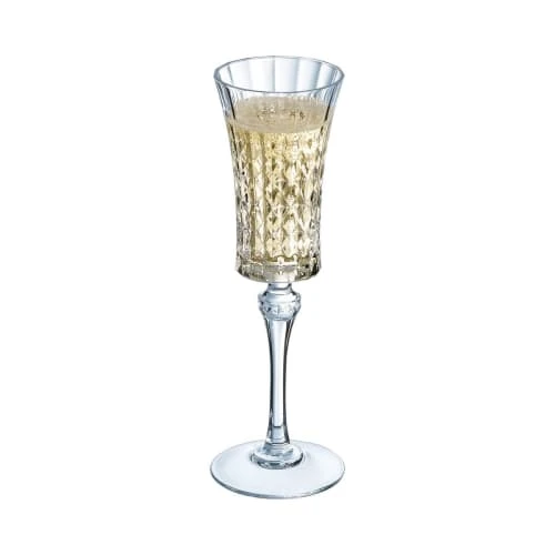 Cristal D'Arques 6 Flûtes à Champagne 15cl 5 Cristal D'Arques 6 Flûtes à Champagne 15cl – Image 3