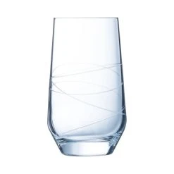 6 Verres 40cl Abstraction - Cristal D'Arques - Verre Ultra Transpare
