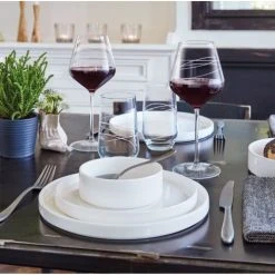 6 Verres 40cl Abstraction - Cristal D'Arques - Verre Ultra Transpare -La Rochère Boutique 6 verres 40cl abstraction cristal d arques verre ultra transpare 3