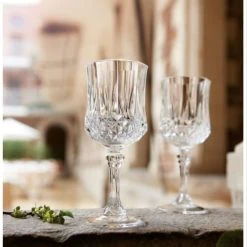 Cristal D'Arques 6 Verres à Pied De Table 25cl -La Rochère Boutique 6 verres a pied de table 25cl 1