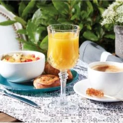 Cristal D'Arques 6 Verres à Pied De Table 25cl -La Rochère Boutique 6 verres a pied de table 25cl 4