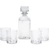 Wadiga Carafe à Whisky 900ml Et 4 Verres -La Rochère Boutique carafe a whisky 900ml et 4 verres