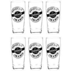 Maisons Du Monde Chope à Bière En Verre - Lot De 6