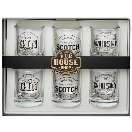 Maisons Du Monde Composition Verres (x6) Et Boîte En Carton Noir Et Doré 3 Maisons Du Monde Composition Verres (x6) Et Boîte En Carton Noir Et Doré