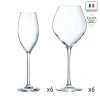 Chef & Sommelier Ensemble 12 Pièces Cheer Up Verres à Pied 55cl Et Flutes à Champagne -La Rochère Boutique ensemble 12 pieces cheer up verres a pied 55cl et flutes a champagne