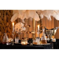 La Rochère Boutique -La Rochère Boutique flute a champagne en verre transparent et lisere dore 30cl 1