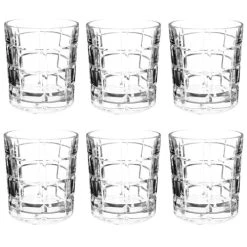 Maisons Du Monde Gobelet En Cristal TIMES SQUARE - Lot De 6