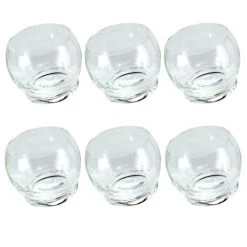 Maisons Du Monde Gobelet En Verre CULBUTO - Lot De 6