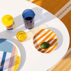 Maisons Du Monde Gobelet En Verre Jaune - Lot De 6 -La Rochère Boutique gobelet en verre jaune 1000 8 30 225530 2