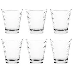 Maisons Du Monde Gobelet En Verre Pressé - Lot De 6