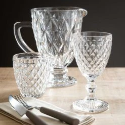 Maisons Du Monde Gobelet En Verre SAPHIR - Lot De 4 -La Rochère Boutique gobelet en verre saphir 1000 5 1 162525 2