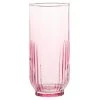 Maisons Du Monde Gobelet En Verre Strié Teinté Rose - Lot De 6