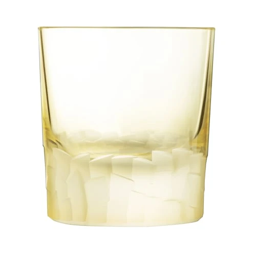 Cristal D'Arques Gobelet Jaune Forme Basse 32cl - Lot De 6 3 Cristal D'Arques Gobelet Jaune Forme Basse 32cl - Lot De 6
