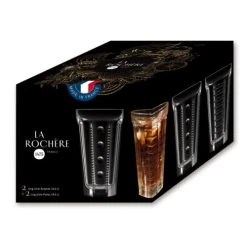 La Rochère Long Drink En Verre Transparent-l'unité -La Rochère Boutique long drink en verre transparent l unite 4