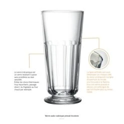 La Rochère Long Drink En Verre Transparent - Lot De 6 -La Rochère Boutique long drink en verre transparent lot de 6 16