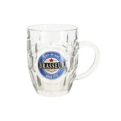 Novastyl Lot De 2 Bocks à Bière En Verre 54cl