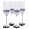 Kare Design Lot De 4 - Flûte à Champagne En Verre Argenté 2 Kare Design Lot De 4 - Flûte à Champagne En Verre Argenté -La Rochère Boutique lot de 4 flute a champagne en verre argente