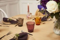 Duralex Lot De 4 - Verre à Eau 25 Cl En Verre Trempé Résistant Teinté Prune -La Rochère Boutique lot de 4 verre a eau 25 cl en verre trempe resistant teinte prune 2