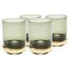 Kare Design Lot De 4 - Verre à Eau En Verre Fumé Vert -La Rochère Boutique lot de 4 verre a eau en verre fume vert