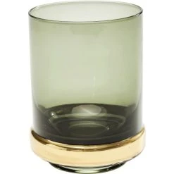 Kare Design Lot De 4 - Verre à Eau En Verre Fumé Vert -La Rochère Boutique lot de 4 verre a eau en verre fume vert 2