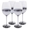 Kare Design Lot De 4 - Verre à Vin En Verre Transparent Et Argenté 2 Kare Design Lot De 4 - Verre à Vin En Verre Transparent Et Argenté -La Rochère Boutique lot de 4 verre a vin en verre transparent et argente