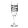 Novastyl Lot De 6 Flutes 22cl Avec Décor Serpentin Noir 2 Novastyl Lot De 6 Flutes 22cl Avec Décor Serpentin Noir -La Rochère Boutique lot de 6 flutes 22cl avec decor serpentin noir
