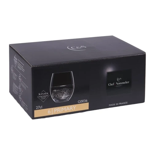 Chef & Sommelier Lot De 6 - Gobelet En Krysta 4 Chef & Sommelier Lot De 6 - Gobelet En Krysta – Image 2
