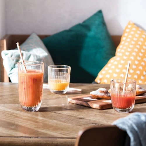 La Rochère Lot De 6 Gobelets 29 Cl En Verre Transparent 4 La Rochère Lot De 6 Gobelets 29 Cl En Verre Transparent – Image 2