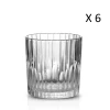 Duralex Lot De 6-Verre à Cocktail Strié Bas 30,5cl En Verre Trempé Transparent 1 Duralex Lot De 6-Verre à Cocktail Strié Bas 30,5cl En Verre Trempé Transparent -La Rochère Boutique lot de 6 verre a cocktail strie bas 30 5cl en verre trempe transparent