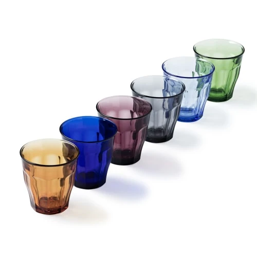 Duralex Lot De 6 - Verre à Eau 25 Cl En Verre Résistant Teinté Multicolore 3 Duralex Lot De 6 - Verre à Eau 25 Cl En Verre Résistant Teinté Multicolore