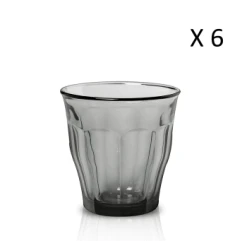 Duralex Lot De 6 - Verre à Eau 25 Cl En Verre Trempé Résistant Teinté Gris 13 Duralex Lot De 6 - Verre à Eau 25 Cl En Verre Trempé Résistant Teinté Gris -La Rochère Boutique lot de 6 verre a eau 25 cl en verre trempe resistant teinte gris le picardie 1