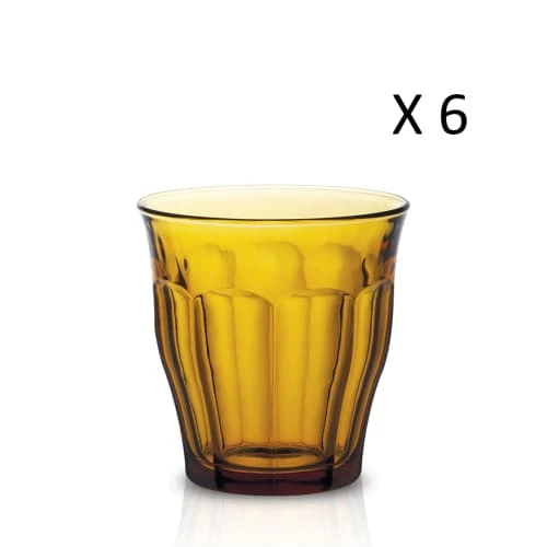 Duralex Lot De 6 - Verre à Eau 25 Cl En Verre Trempé Résistant Teinté Vermeil 3 Duralex Lot De 6 - Verre à Eau 25 Cl En Verre Trempé Résistant Teinté Vermeil