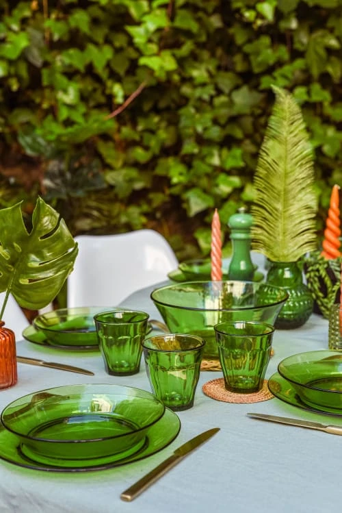 Duralex Lot De 6 - Verre à Eau 25 Cl En Verre Trempé Résistant Teinté Vert 5 Duralex Lot De 6 - Verre à Eau 25 Cl En Verre Trempé Résistant Teinté Vert – Image 3