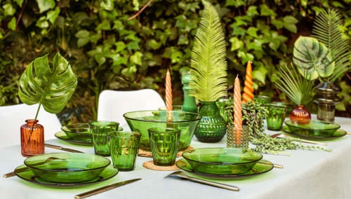 Duralex Lot De 6 - Verre à Eau 25 Cl En Verre Trempé Résistant Teinté Vert 6 Duralex Lot De 6 - Verre à Eau 25 Cl En Verre Trempé Résistant Teinté Vert – Image 4