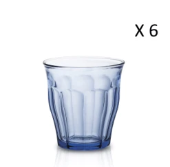 Duralex Lot De 6-Verre à Eau 25cl En Verre Trempé Résistant Teinté Bleu Marine 11 Duralex Lot De 6-Verre à Eau 25cl En Verre Trempé Résistant Teinté Bleu Marine -La Rochère Boutique lot de 6 verre a eau 25cl en verre trempe resistant teinte bleu marine le picardie