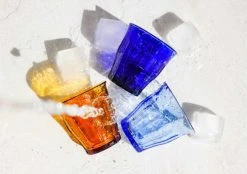 Duralex Lot De 6-Verre à Eau 25cl En Verre Trempé Résistant Teinté Bleu Saphir -La Rochère Boutique lot de 6 verre a eau 25cl en verre trempe resistant teinte bleu saphir 2