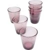 Kare Design Lot De 6 - Verre à Eau En Verre Rose à Bulles -La Rochère Boutique lot de 6 verre a eau en verre rose a bulles