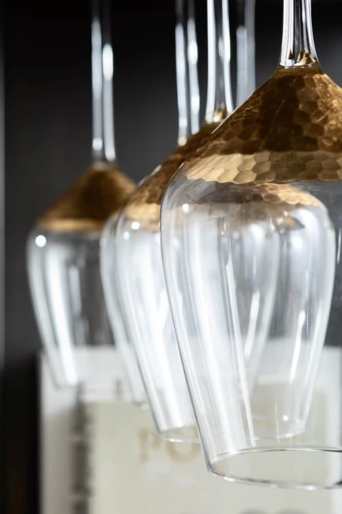 Kare Design Lot De 6 - Verre à Vin Blanc En Verre Fond Doré 7 Kare Design Lot De 6 - Verre à Vin Blanc En Verre Fond Doré – Image 5