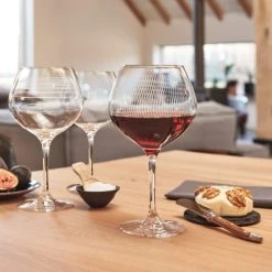 Leonardo Lot De 6 Verres à Bourgogne Gravés 630ml Verre Transparent -La Rochère Boutique lot de 6 verres a bourgogne graves 630ml verre transparent 3