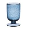 Table Passion Lot De 6 Verres à Pied Bullé 25 Cl Bleu -La Rochère Boutique lot de 6 verres a pied bulle 25 cl bleu