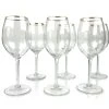 Becquet Lot De 6 Verres à Vin En Verre Transparent