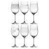 Leonardo Lot De 6 Verres à Vin Gravés 430ml Verre Transparent 2 Leonardo Lot De 6 Verres à Vin Gravés 430ml Verre Transparent -La Rochère Boutique lot de 6 verres a vin graves 430ml verre transparent