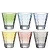 Leonardo Lot De 6 Verres Colorés 215ml Verre Multicolore -La Rochère Boutique lot de 6 verres colores 215ml verre multicolore
