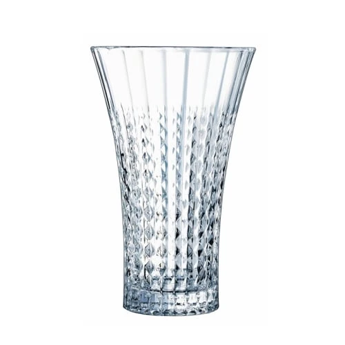 Cristal D'Arques Vase En Cristallin H27cm 3 Cristal D'Arques Vase En Cristallin H27cm