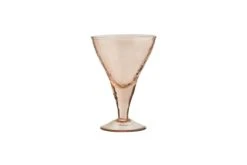 Madam Stoltz Verre à Cocktail En Verre Orange