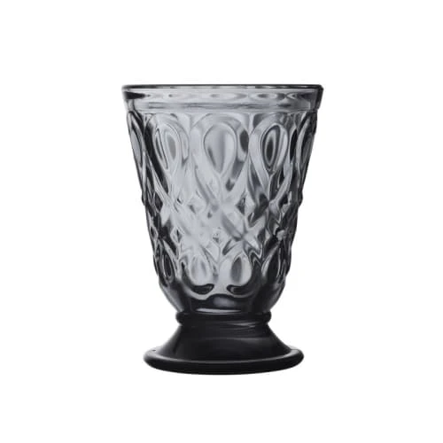 La Rochère Verre à Eau En Verre Anthracite - Lot De 6 3 La Rochère Verre à Eau En Verre Anthracite - Lot De 6