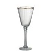 Wadiga Verre à Eau En Verre Transparent Et Liseré Doré 40cl 1 Wadiga Verre à Eau En Verre Transparent Et Liseré Doré 40cl -La Rochère Boutique verre a eau en verre transparent et lisere dore 40cl