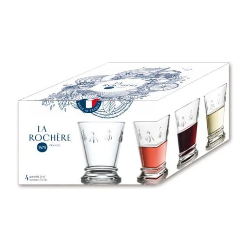 La Rochère Verre à Eau En Verre Transparent-l'unité- Set De 4 7 La Rochère Verre à Eau En Verre Transparent-l'unité- Set De 4 – Image 5