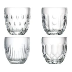 La Rochère Verre à Eau En Verre Transparent-l'unité- Set De 4